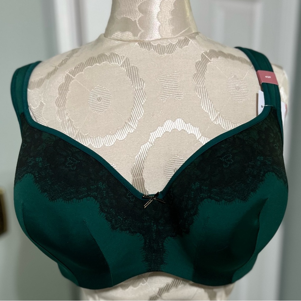Cacique Emerald/Back Bra 40F